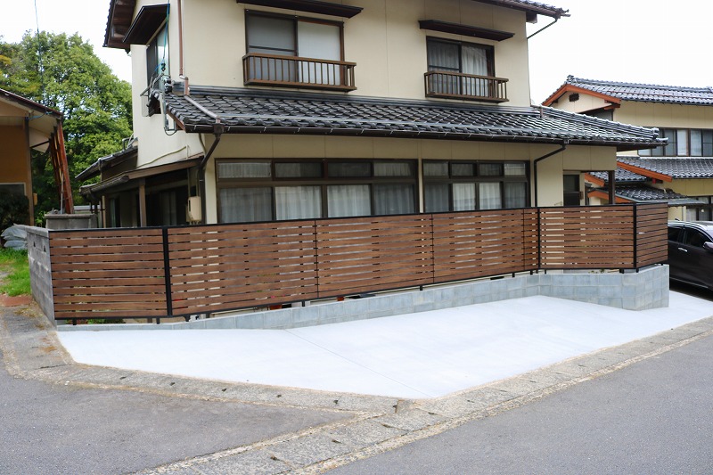 駐車場と庭のベストバランスを見つける