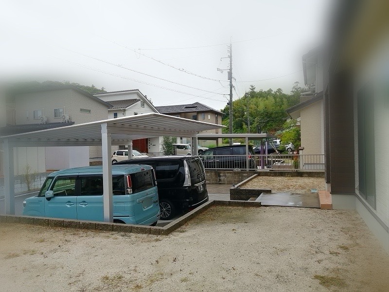 防草工事をする前の状態