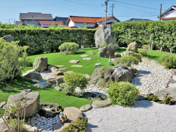 人工芝 施工事例｜出雲・松江・米子のタケゾーファーム