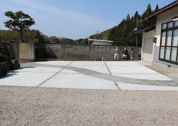 駐車場 施工事例｜出雲・松江・米子のタケゾーファーム